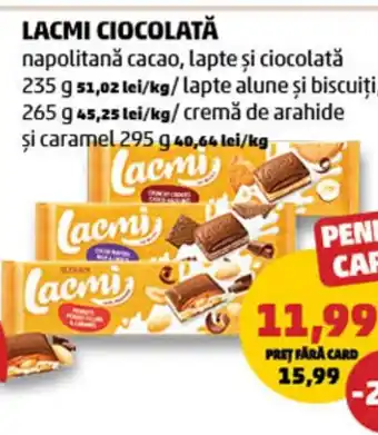 Penny Lacmi ciocolată Ofertă