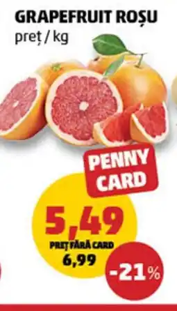 Penny Grapefruit roșu Ofertă