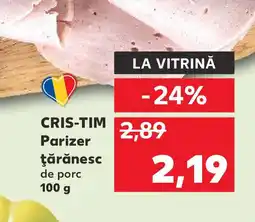 Kaufland CRIS-TIM Parizer ţărănesc Ofertă