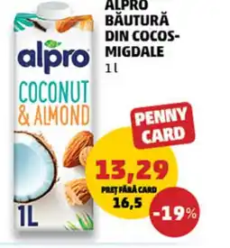 Penny Alpro băutură din cocos- migdale Ofertă