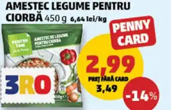 Penny Amestec legume pentru ciorbă Ofertă