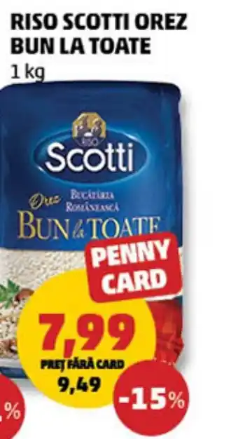 Penny Riso scotti orez bun la toate Ofertă