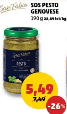 Penny Sos pesto genovese Ofertă