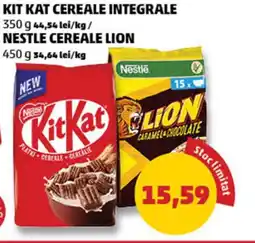 Penny Kit kat cereale integrale nestle cereale lion Ofertă