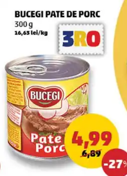 Penny Bucegi pate de porc Ofertă