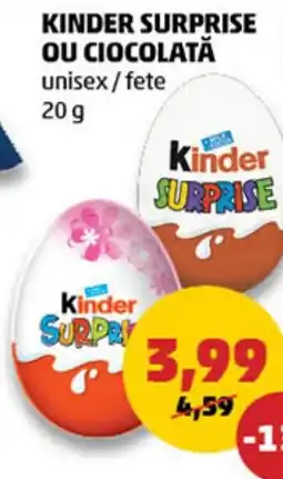 Penny Kinder surprise ou ciocolată unisex/fete Ofertă