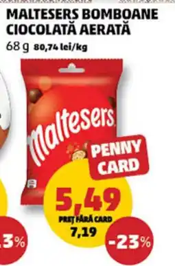 Penny Maltesers bomboane ciocolată aerată Ofertă