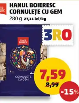 Penny Hanul boieresc cornulete cu gem Ofertă