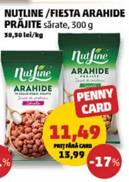 Penny Nutline/fiesta arahide prajite sǎrate Ofertă