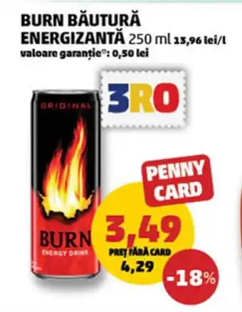 Penny BURN Băutură energizantă Ofertă