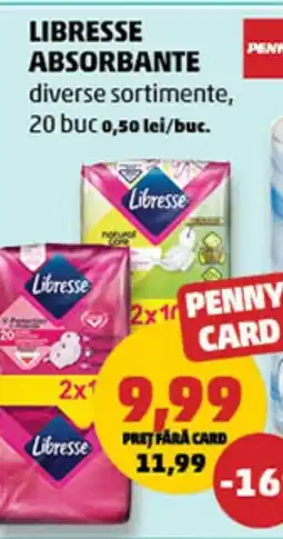 Penny LIBRESSE Absorbante Ofertă