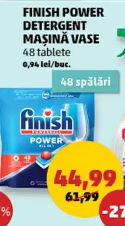 Penny FINISH Power detergent maşină vase Ofertă