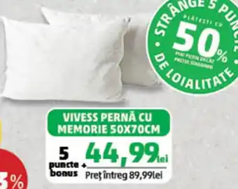 Penny VIVESS Pernă cu memorie Ofertă