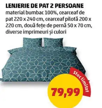 Penny Lenjerie de pat 2 persoane Ofertă