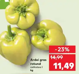 Kaufland Ardei gras rotund Ofertă