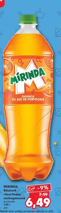 Kaufland MIRINDA Băutură răcoritoare carbogazoasă Ofertă