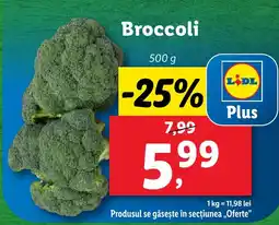 Lidl Broccoli Ofertă