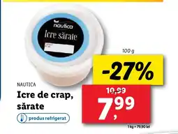 Lidl NAUTICA Icre de crap, sărate Ofertă