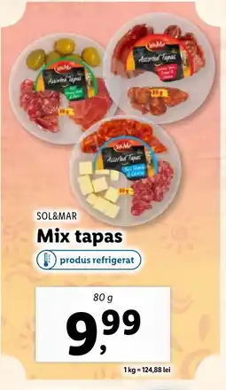 Lidl SOL&MAR Mix tapas Ofertă