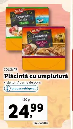 Lidl SOL&MAR Plăcintă cu umplutură Ofertă