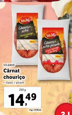 Lidl SOL&MAR Cârnat chouriço Ofertă