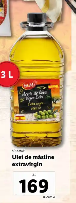 Lidl SOL&MAR Ulei de măsline extravirgin Ofertă