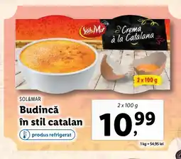 Lidl SOL&MAR Budincǎ în stil catalan Ofertă