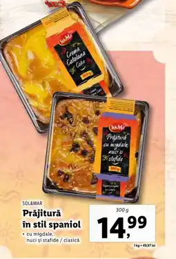 Lidl SOL&MAR Prăjitură în stil spaniol Ofertă