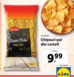 Lidl SOL&MAR Chipsuri pai din cartofi Ofertă