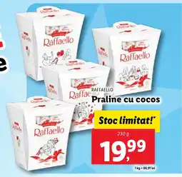 Lidl RAFFAELLO Praline cu cocos Ofertă