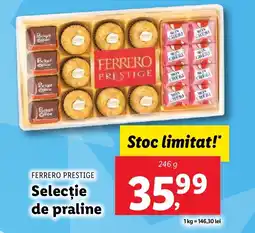 Lidl FERRERO PRESTIGE Selecție de praline Ofertă