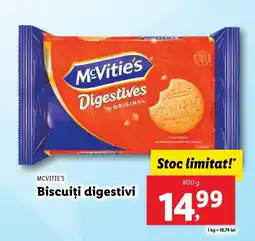 Lidl MCVITIE'S Biscuiți digestivi Ofertă