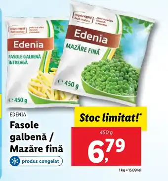 Lidl EDENIA Fasole galbenă / Mazăre finǎ Ofertă