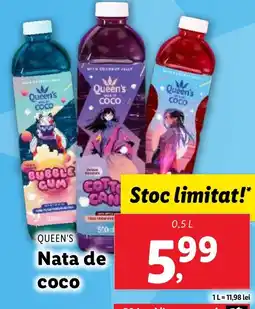 Lidl QUEEN'S Nata de coco Ofertă