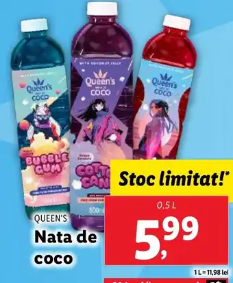 Lidl QUEEN'S Nata de coco Ofertă