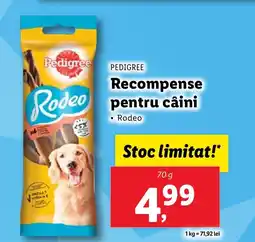 Lidl PEDIGREE Recompense pentru câini Ofertă