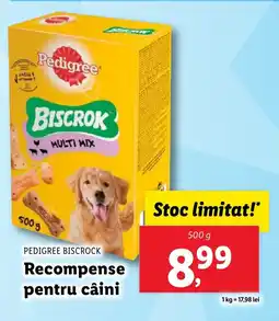 Lidl PEDIGREE BISCROCK Recompense pentru câini Ofertă