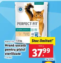 Lidl PERFECT FIT Hrană uscată pentru pisici sterilizate Ofertă