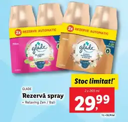 Lidl GLADE Rezervă spray Ofertă