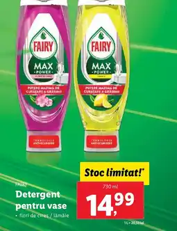 Lidl FAIRY Detergent pentru vase Ofertă