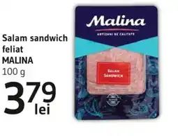 Supeco Salam sandwich feliat MALINA Ofertă