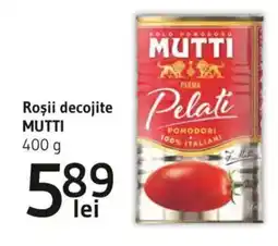 Supeco Roșii decojite Pelati MUTTI Ofertă