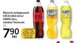 Supeco Băutură carbogazoasă COCA-COLA Zero/ FANTA Zero, Ofertă