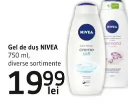 Supeco Gel de duş NIVEA Ofertă