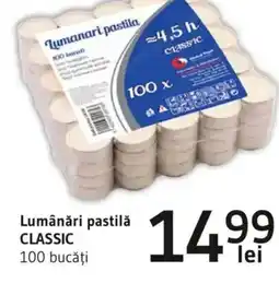 Supeco Lumânări pastilǎ CLASSIC Ofertă