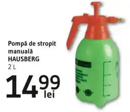 Supeco Pompǎ de stropit manualǎ HAUSBERG Ofertă