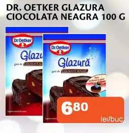 Unicarm DR. OETKER Glazura ciocolata neagra Ofertă