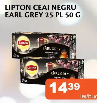 Unicarm Lipton ceai negru earl grey 25 PL Ofertă