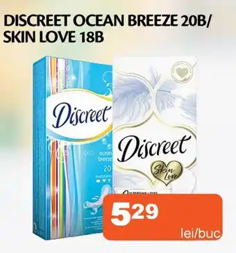 Unicarm DISCREET Ocean breeze 20b/ skin love 18b Ofertă