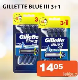 Unicarm GILLETTE Blue III 3+1 Ofertă